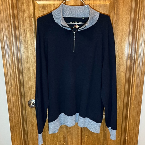 Orvis Other - Men’s Orvis Wool Quarter Zip